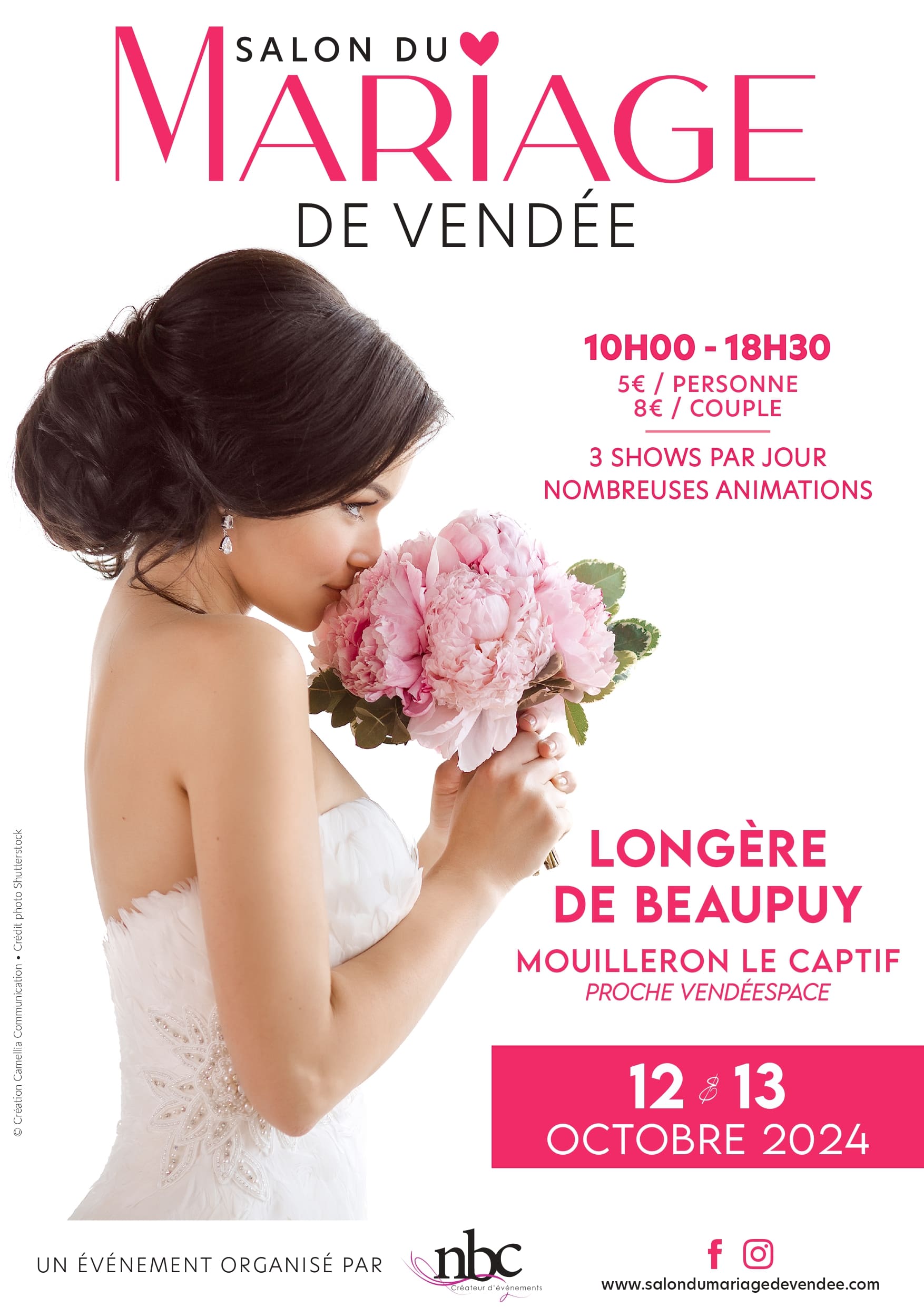 affiche salon du mariage de vendée 2024